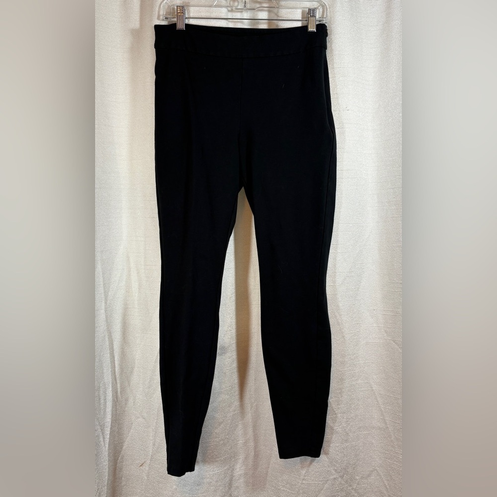 A New Day Black Skinny Trousers with Hip Zipper